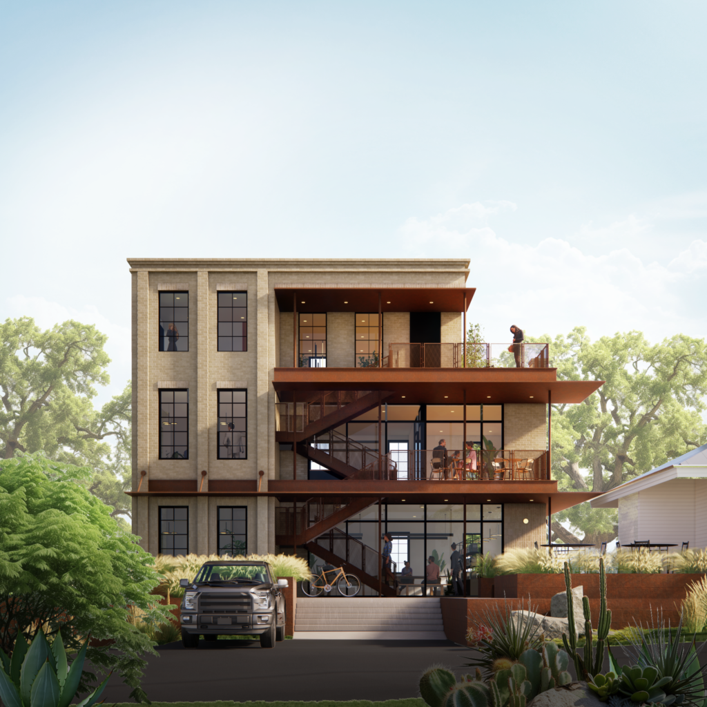 ext. rendering side parking view final